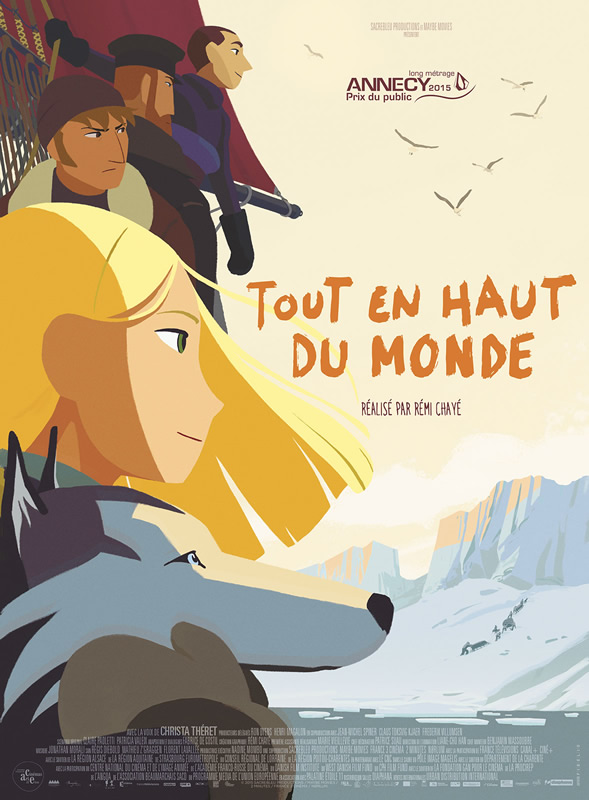 Tout en haut du monde Film pour enfants, Film d�animation