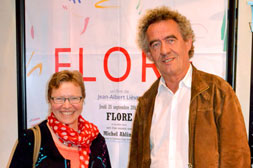 Maryvonne Bore, médecin Gériatre et Michel Abline, président de l'association France Alzheimer 49