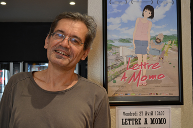 Gildas Jaffrennou, enseignant cinéma spécialiste du cinéma d'animation.
