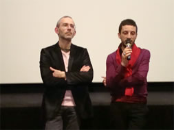 Stéphane Corbin, de QUAZAR et Samy Ben said, secrétaire de l'association HM2F (Homosexuels musulmans de France)