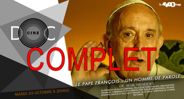LE PAPE FRANÇOIS - UN HOMME DE PAROLE - Wim Wenders
