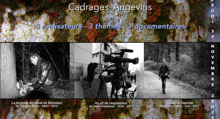 CADRAGES ANGEVINS - François Breau, Karen Raballand, Julien Coëme