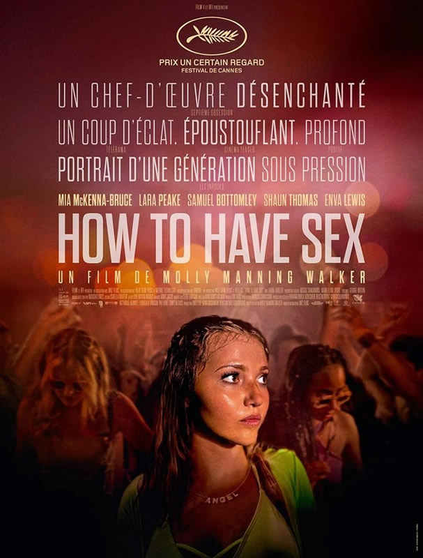 affiche HOW TO HAVE SEX Molly Manning Walker