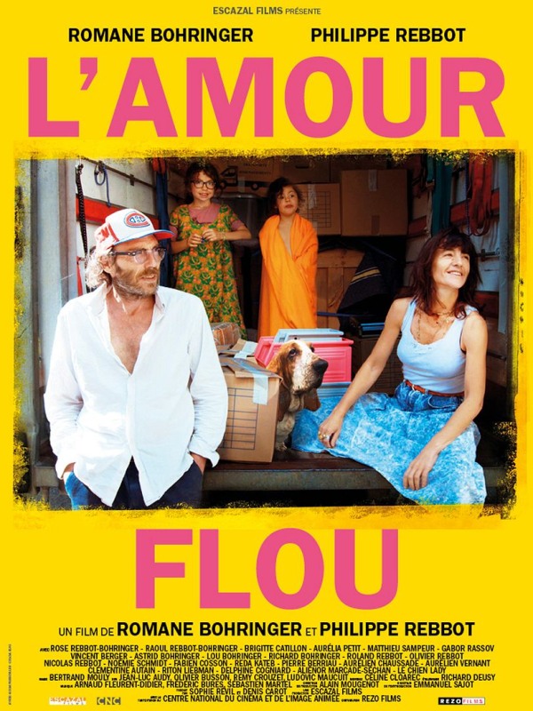 affiche L'AMOUR FLOU Romane Bohringer & Philippe Rebbot