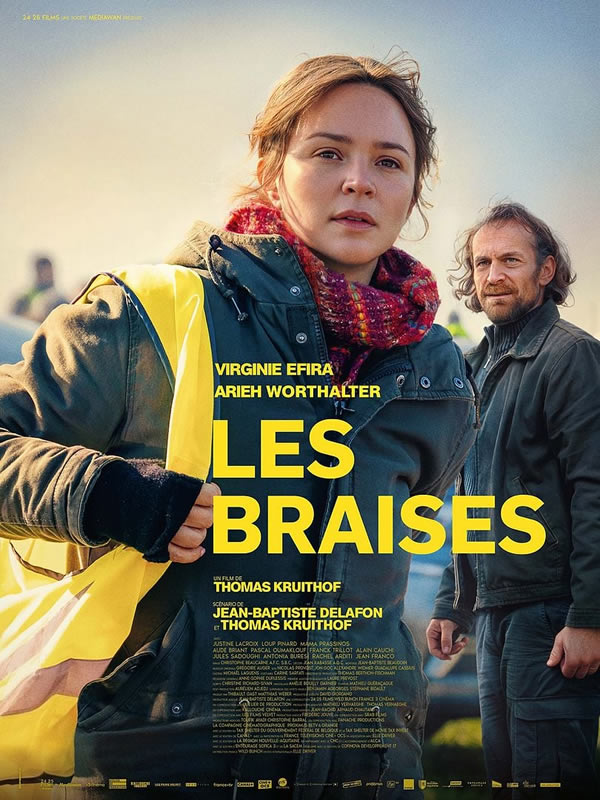 affiche LES BRAISES Thomas Kruithof