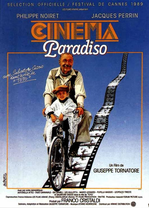 affiche CINEMA PARADISO Giuseppe Tornatore