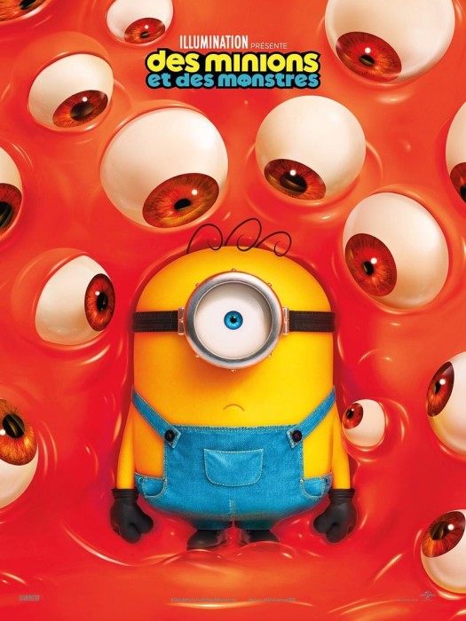 affiche DES MINIONS ET DES MONSTRES Pierre Coffin