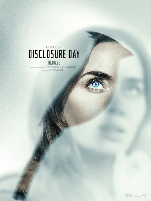 affiche DISCLOSURE DAY Steven Spielberg