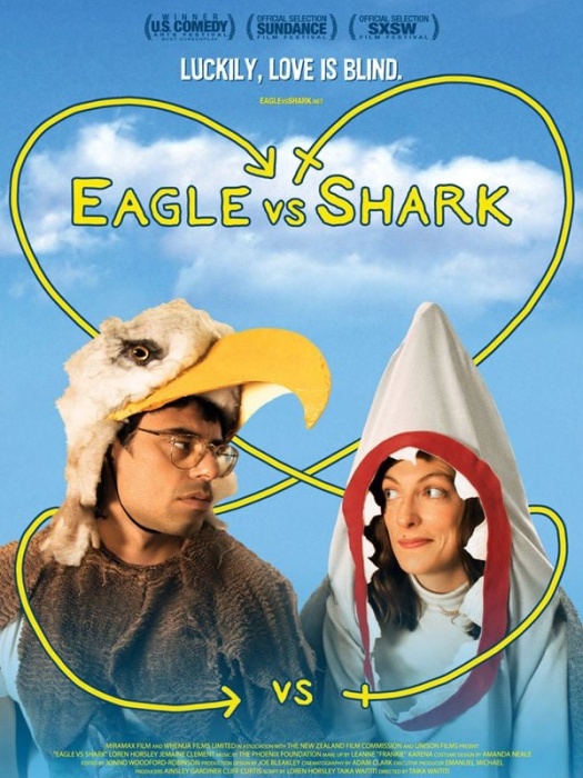 affiche EAGLE VS SHARK Taika Waititi