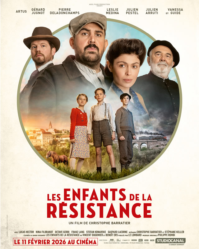 affiche LES ENFANTS DE LA RÉSISTANCE Christophe Barratier