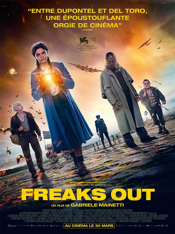 affiche FREAKS OUT Gabriele Mainetti