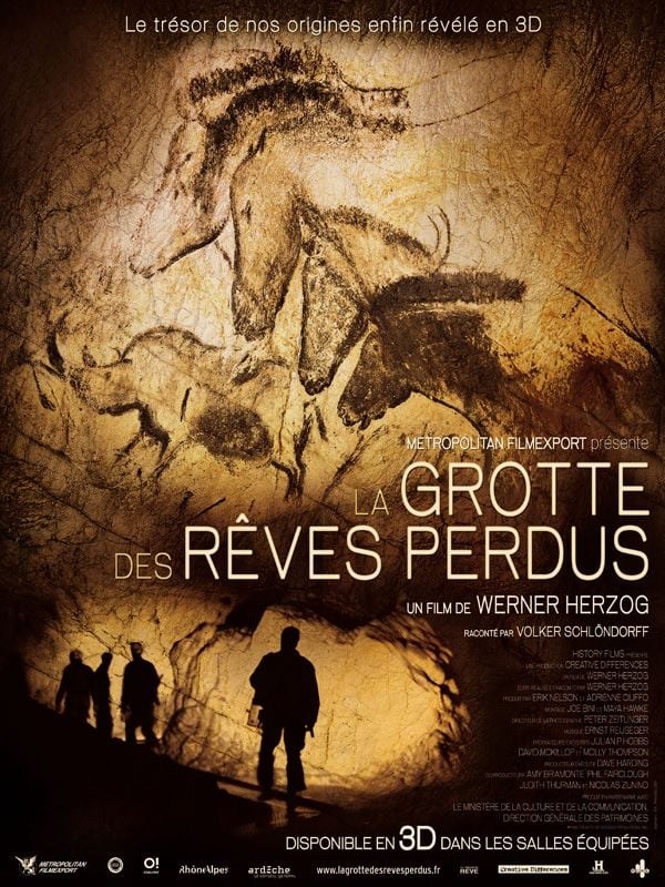 affiche LA GROTTE DES RÊVES PERDUS Werner Herzog