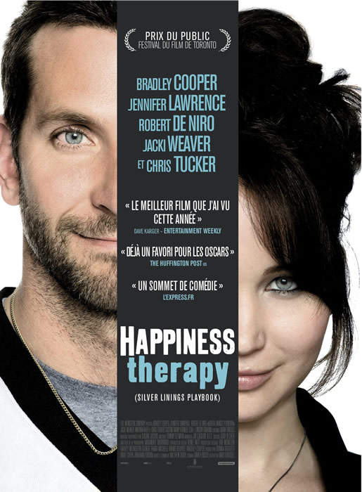 affiche HAPPINESS THERAPY David O. Russell 