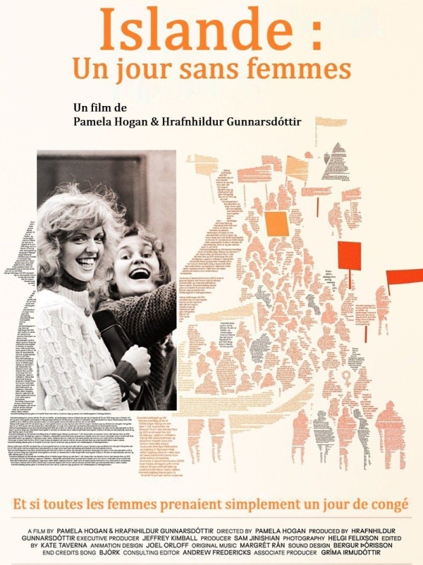 affiche ISLANDE – UN JOUR SANS FEMMES Pamela Hogan