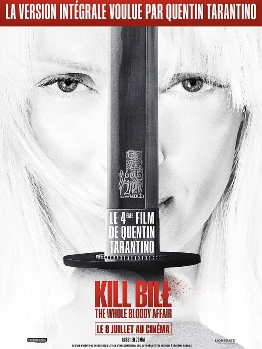 affiche KILL BILL : THE WHOLE BLOODY AFFAIR Quentin Tarantino