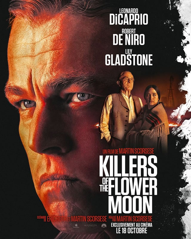 affiche KILLERS OF THE FLOWER MOON Martin Scorsese