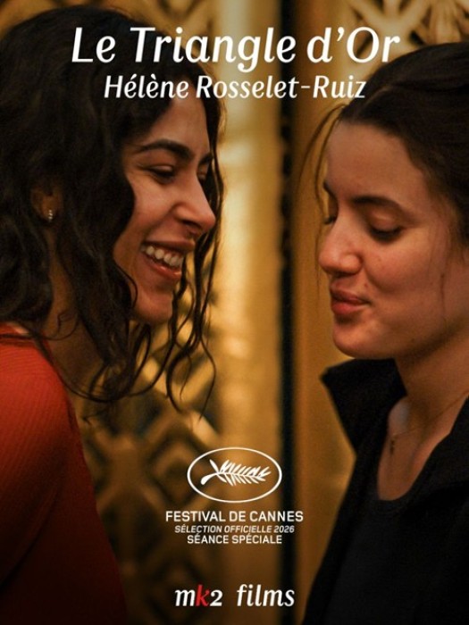 affiche LE TRIANGLE D'OR Hélène Rosselet-Ruiz