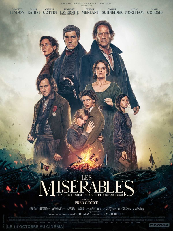affiche LES MISÉRABLES Fred Cavayé