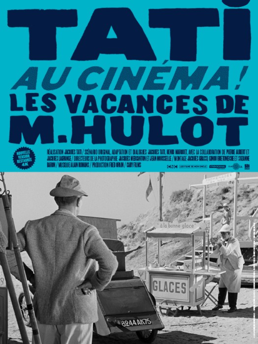 affiche LES VACANCES DE MONSIEUR HULOT Jacques Tati