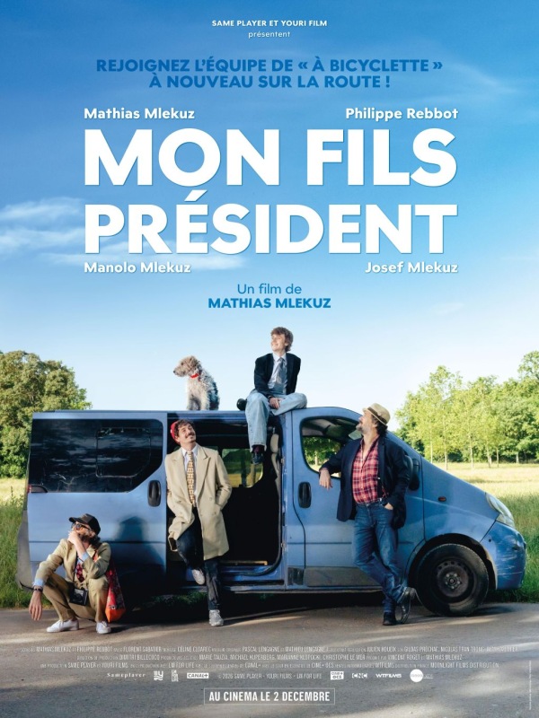 affiche MON FILS PRÉSIDENT Mathias Mlekuz