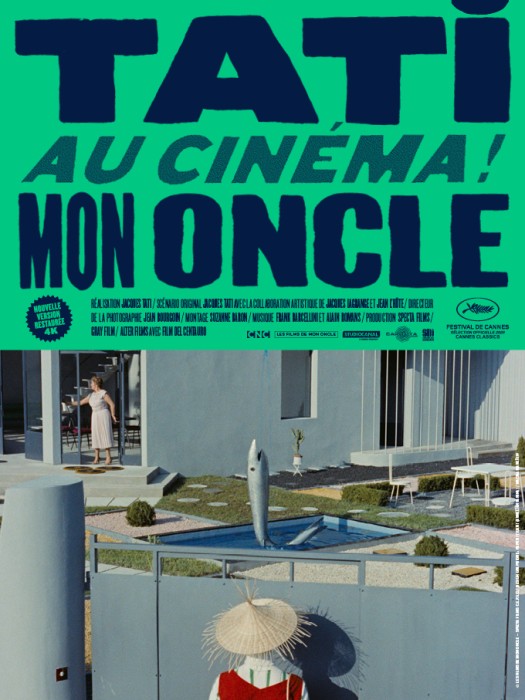 affiche MON ONCLE Jacques Tati