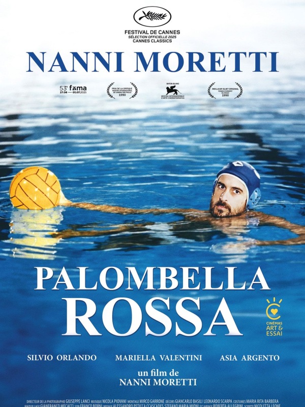 affiche PALOMBELLA ROSSA Nanni Moretti