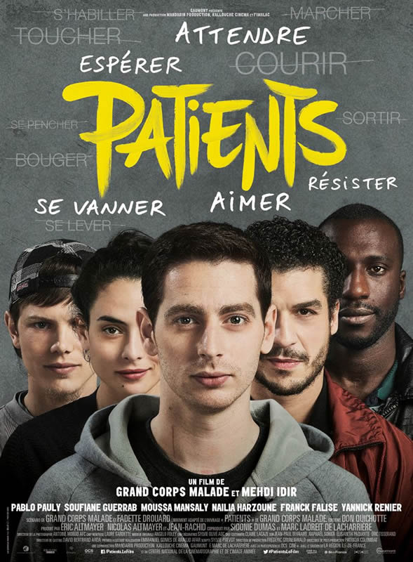 affiche PATIENTS Grand Corps Malade & Mehdi Idir 