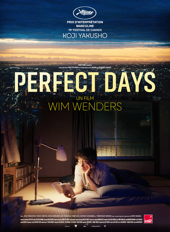 affiche PERFECT DAYS Wim Wenders