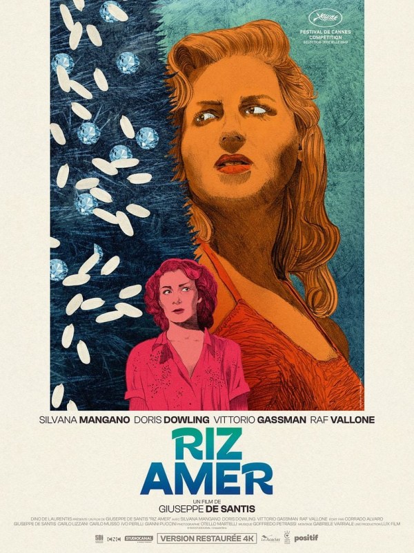 affiche RIZ AMER Giuseppe de Santis