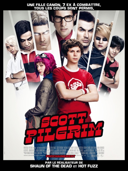 affiche SCOTT PILGRIM Edgar Wright
