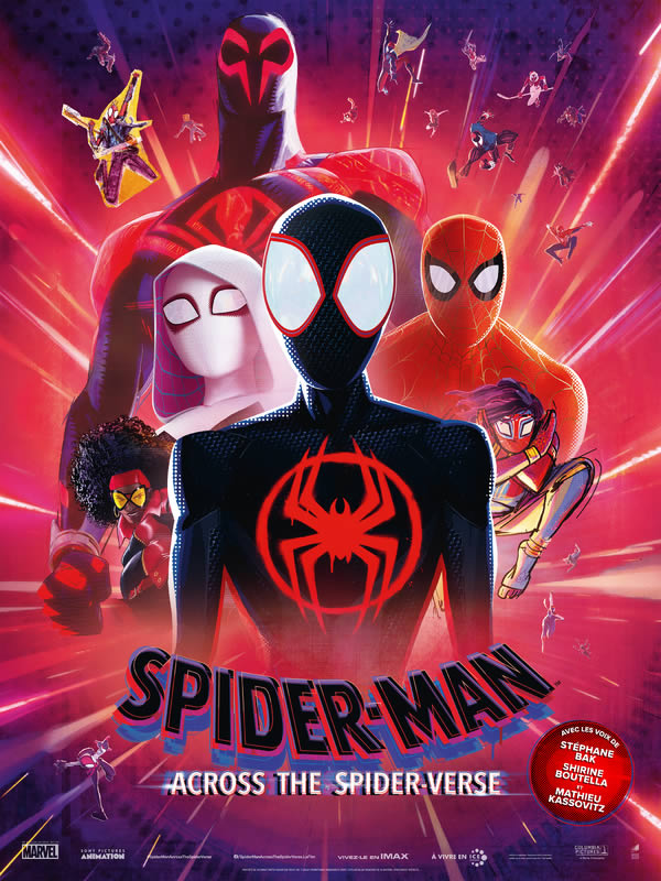 affiche SPIDER-MAN : ACROSS THE SPIDER-VERSE Joaquim Dos Santos, Kemp Powers & Justin Thompson