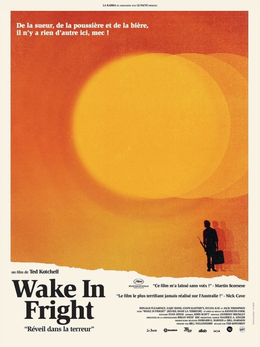affiche WAKE IN FRIGHT Ted Kotcheff