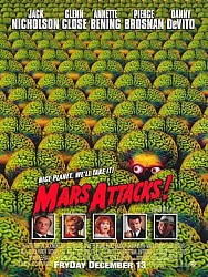 MARS ATTACKS ! de Tim Burton