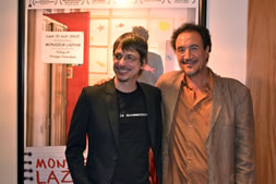 Philippe Falardeau, réalisateur et Mohamed Fellag, acteur