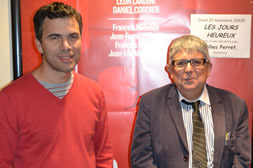 Gille Perret, réalisateur et Antoine Fraile, professeur à l'Université d'Angers et membre du 3LAM
