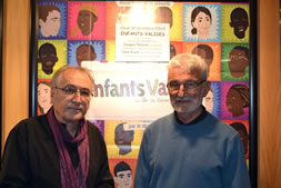Marc Borgomano, Vidéothécaire et Jack Proult, président de la FOL, Fédération des Oeuvres LaïquesDR