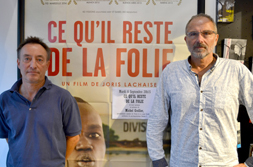 Vincent Benoist, président de l'ACFVLB et Michel Grollier, psychanalyste, membre de l’École de la cause freudienne, professeur de psychopathologie Rennes 2©DR