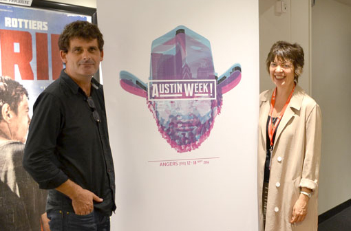 Xavier Massé, Premiers Plans - Angers Film Festival et Liz Wiley, French American Business Council of Austin / Avocate - Grable Martin Fulton