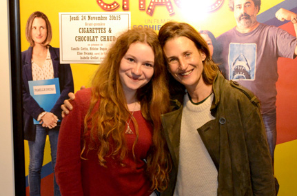 Héloïse Dugas et Camille Cottin, actrices