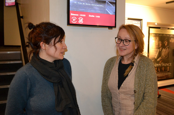 Lucie Lacroix, Association Culturelle en Santé Mentale et Sonia Cantalapiedra, réalisatrice.