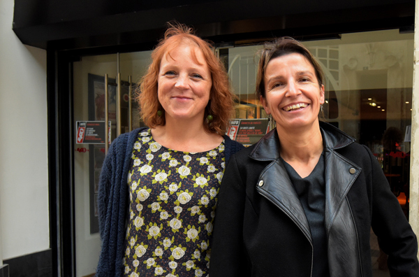 Anne Robert et Martine Legué, Espace Jeunesse,
Médiathèque Toussaint