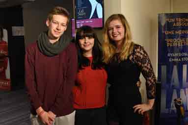 Antonin Ligne, Océane, Marie Diche, Ambassadeurs du Cinéma.DR
