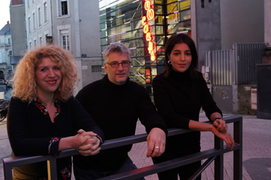  Baya Kasmi, scénariste, Michel Leclerc, réalisateur et Leila Bekhti, comédienne.
