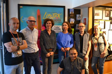Christian Frémin et Gaëlle Bédier Lerays, festival photographique Influences Indiennes et l'Association Tisseurs Images.