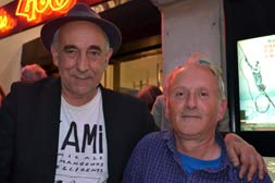 Denis Péan, chanteur et Philippe Gasnier, réalisateur.DR