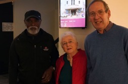 Le débat, en présence de membre de l'association Solidarité France Soudan, animée par Louis Mathieu, Président de l'association Cinéma Parlant.