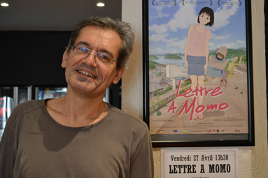 Gildas Jaffrennou, enseignant cinéma spécialiste du cinéma d'animation.DR