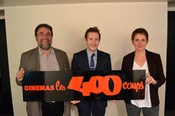  Jean-Luc Pineau, directeur des Jardins de Cocagne, Jean de Bary, avocat en droit pénal et Laetitia Guérini, juge des enfants.