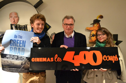  Luc Tapie, responsable de maison environnement Durable Angers et Simon Haslé, co-réalisateur.DR