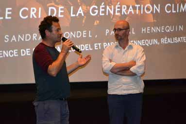 Pascal Hennequin, co-réalisateur et Romain Desjonquères, compositeurDR